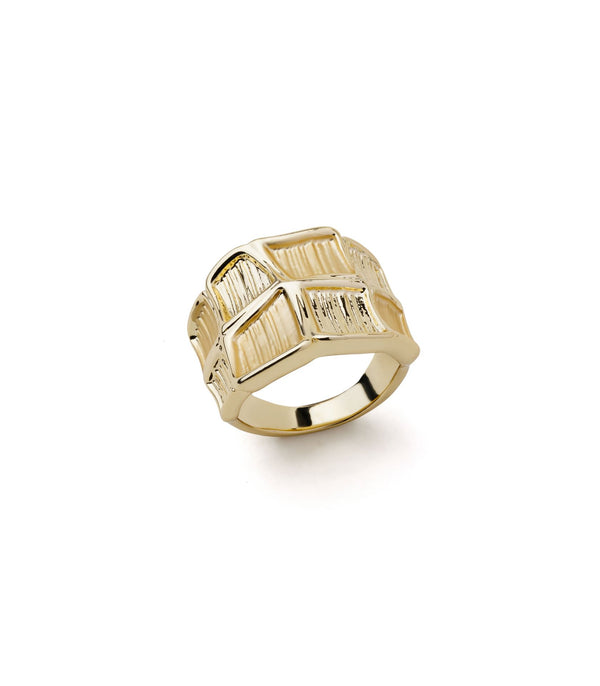 Bold Gold Statement Ring