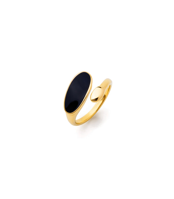 Black Oval Ring