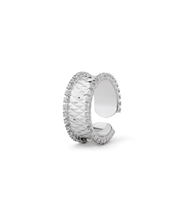 Silver Chunky Ring