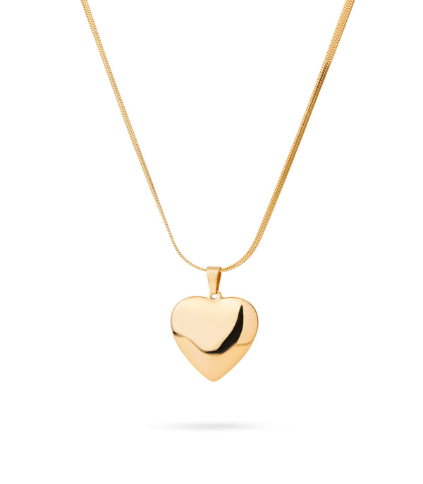 Gold Heart Necklace