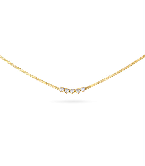 String Of Heart Necklace