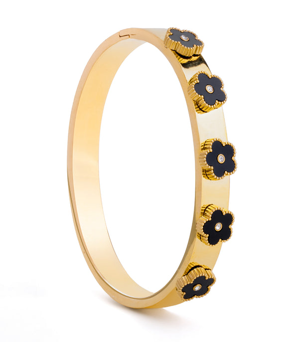 Staple Gold Bangle Bracelet