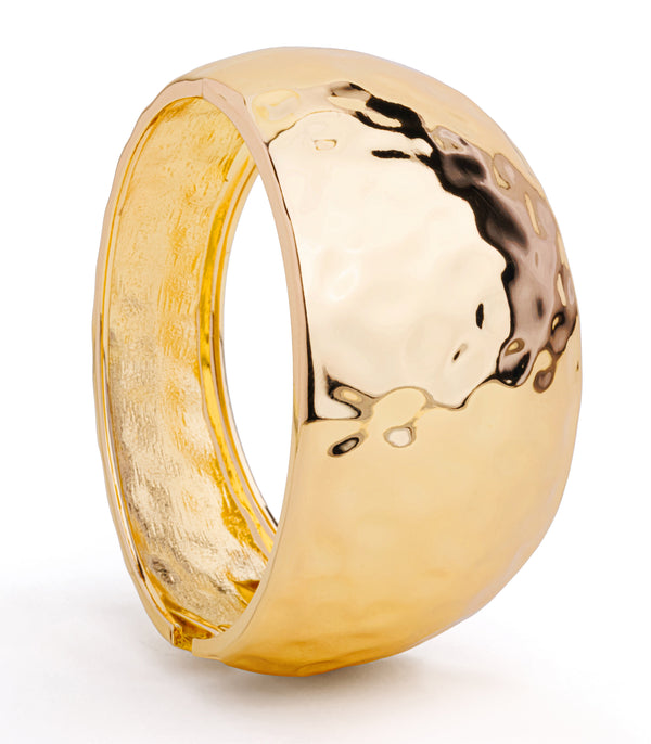 Gold Body Statement Bracelet