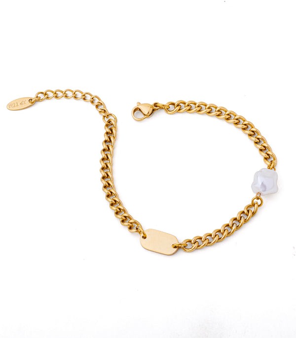 White Drop Bracelet