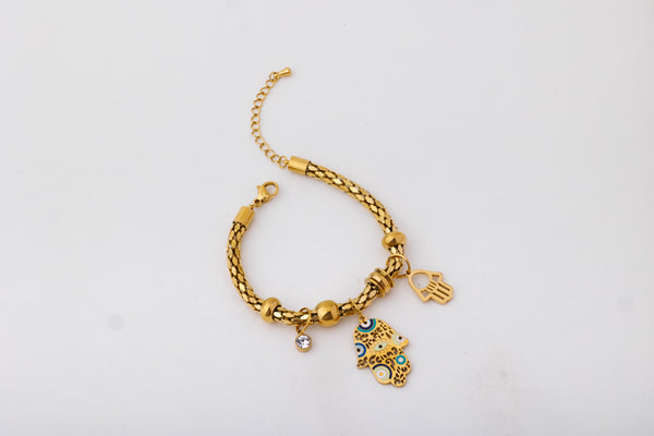 Evil Eye Charm Bracelet