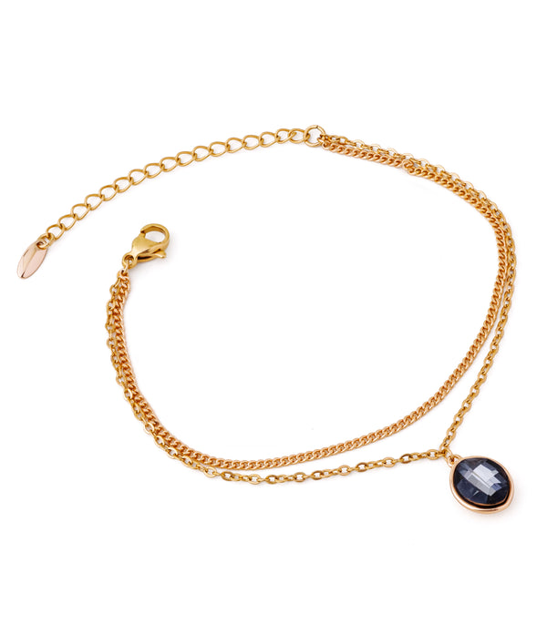 Black Tear Bracelet