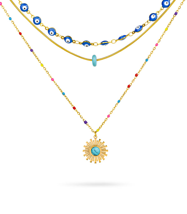 Mystic Eye Layered Necklace
