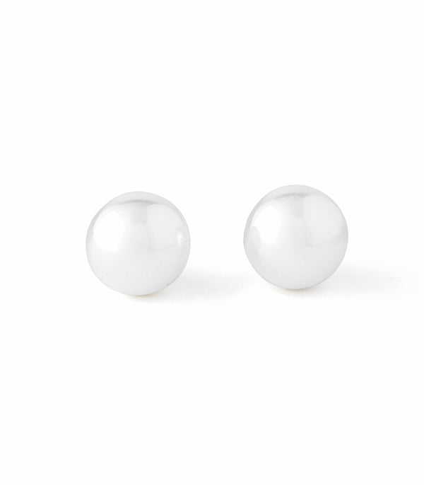 Moon Pearl Studs