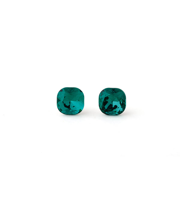 Everyday Emerald Studs