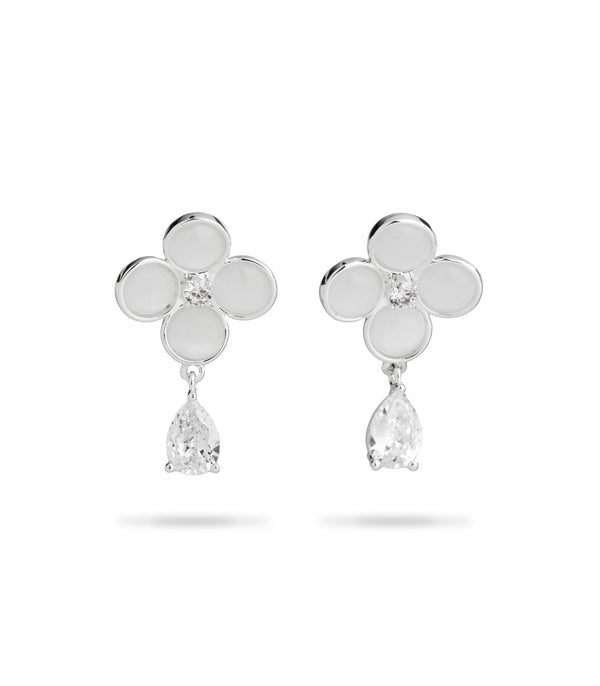 Flora Drop Studs