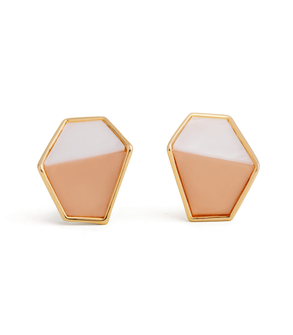 Hexa Double-color Studs