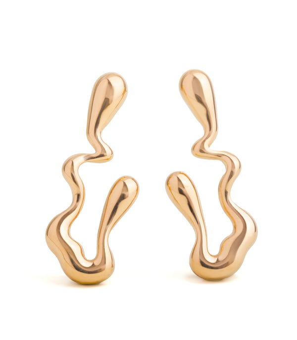 Fluid Gold Earrings