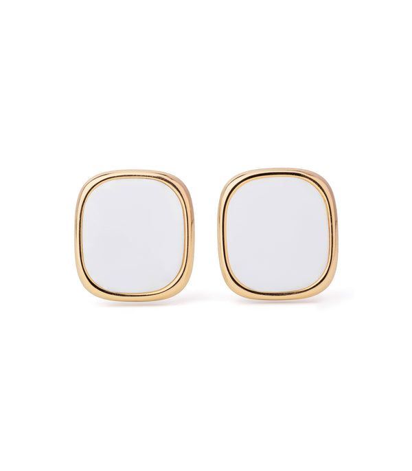 Statement Marble Studs