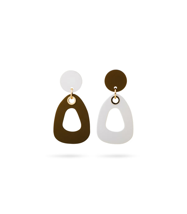 Honey Statement Earring