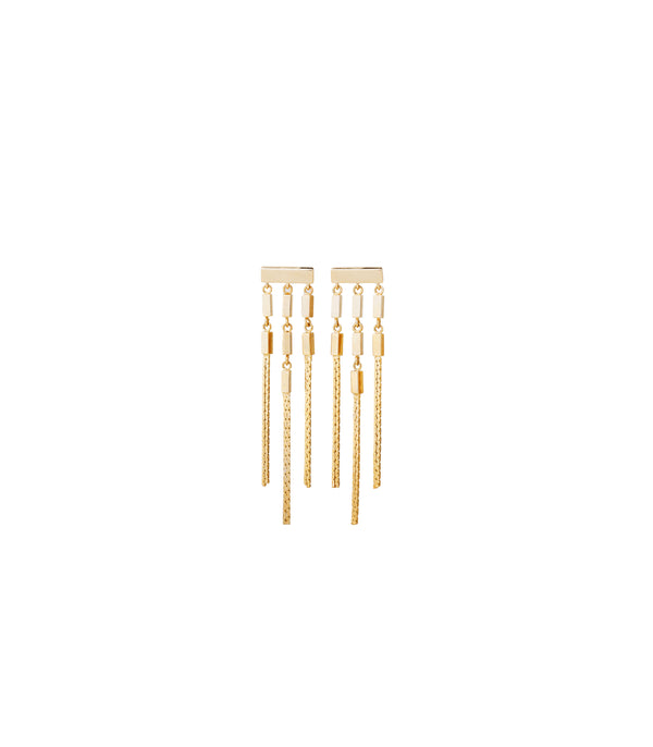 Scarlet Gold Dangler