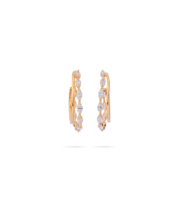 Flutter Hoop Earrings