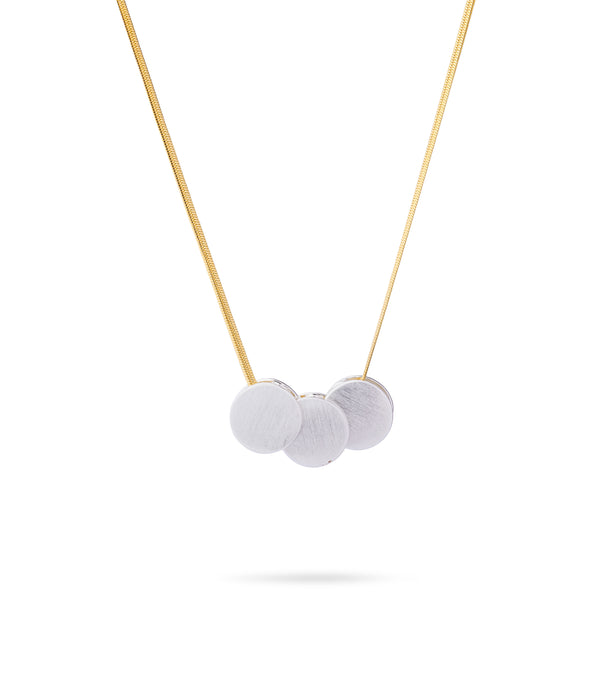 Silver Plays Necklace