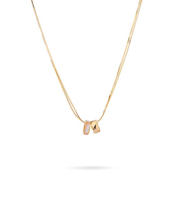 Ring Layered Necklace