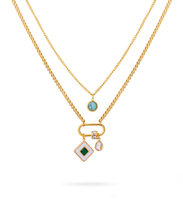 Unusual Layered Necklace