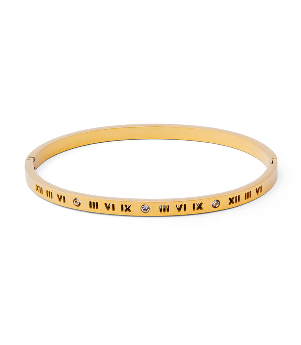 Number Bangle Bracelet