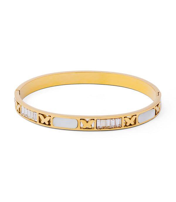 Butterfly Bangle Bracelet