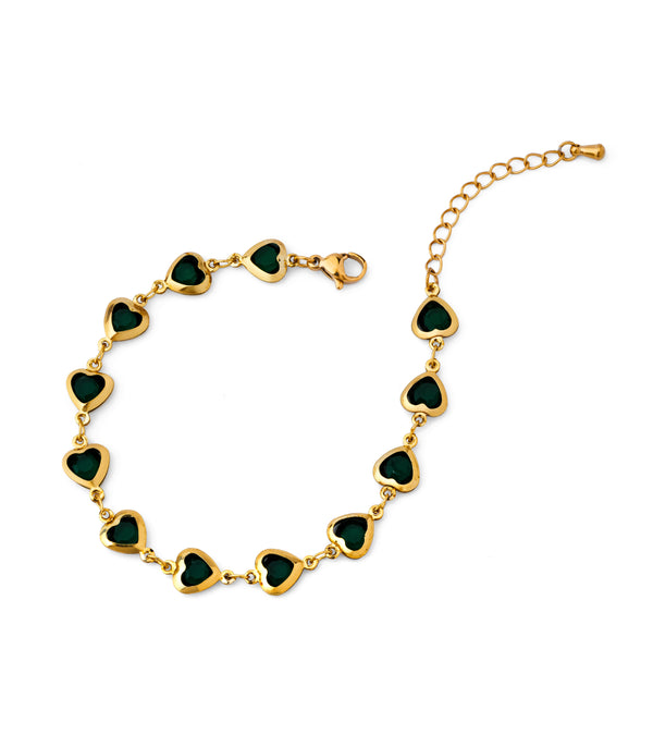 Forest Heart Bracelet