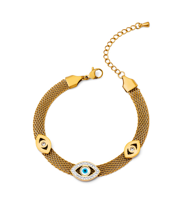 Evil Eye Chain Bracelet