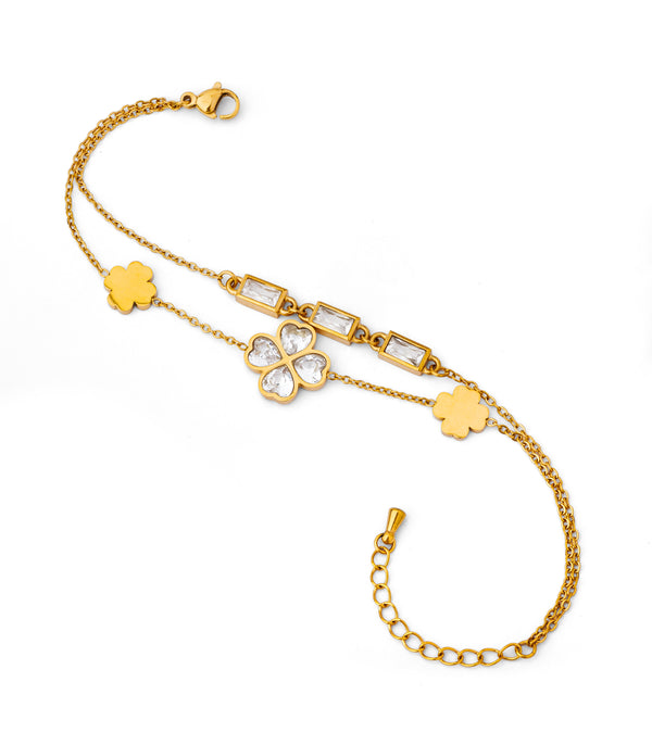 Shiny Spade Bracelet