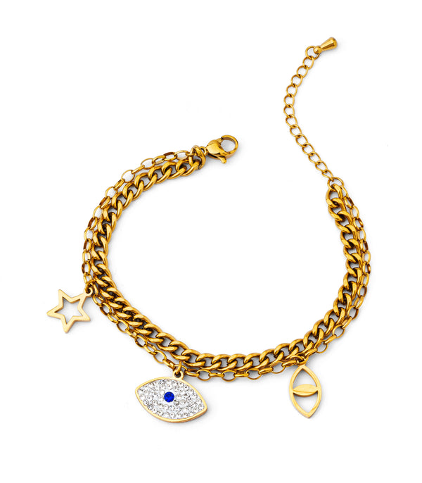 Eye Charm Bracelet