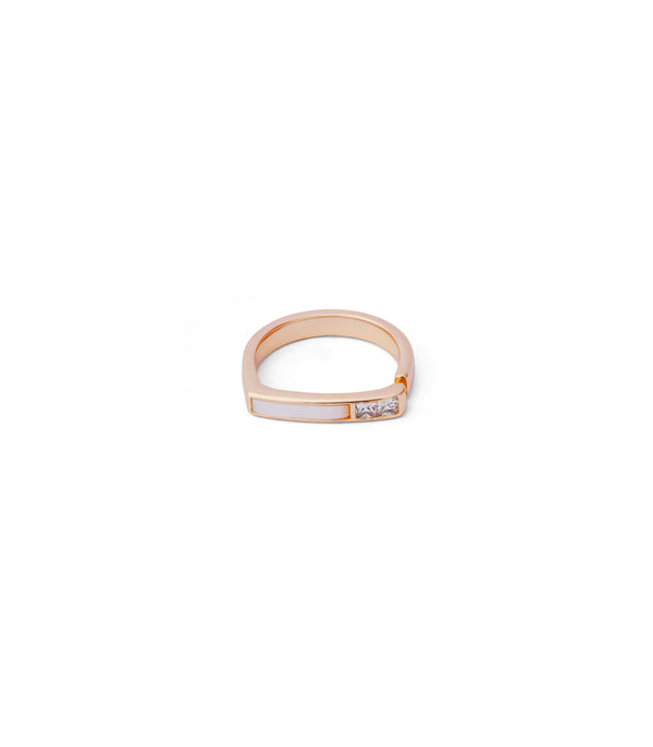 Minimal Rose Gold Ring